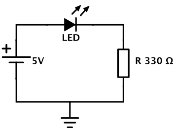 Arduino - Blinked LED blueprint