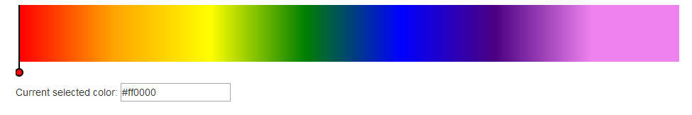 Hue picker (aka Rainbow Ribbon) Hue picker (aka Rainbow Ribbon)