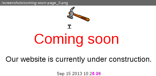 Failing screenshot because of date